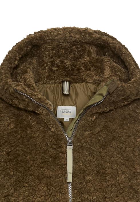 teddy-mantel-mit-kapuze-dark-khaki
