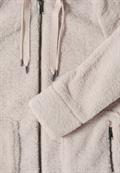 Teddy Mantel mit Kapuze teddy vanilla white