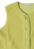 Teddy-Weste mit Softshelldetails citrin green