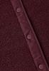 Teddy-Weste mit Softshelldetails red wine