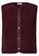 Teddy-Weste mit Softshelldetails red wine
