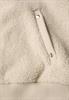 Teddy Weste mit Strickdetail soft fawn beige