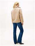 TEDDY ZIP UP REG JACKET beige