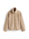 TEDDY ZIP UP REG JACKET beige
