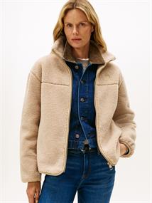 TEDDY ZIP UP REG JACKET beige