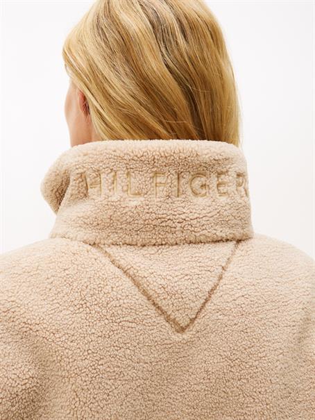 TEDDY ZIP UP REG JACKET beige