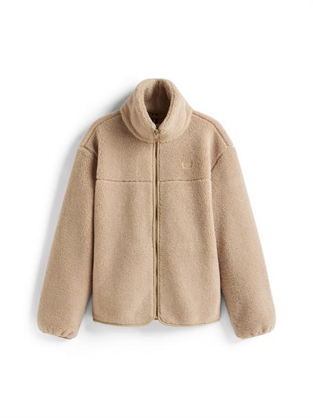 TEDDY ZIP UP REG JACKET beige