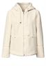 Teddyjacke mit Kapuze pastel sand