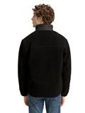 Teddyjacke mit Stehkragen black