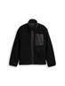 Teddyjacke mit Stehkragen black