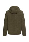 Teddyjacke mit wärmenden Taschenfutter dark olive