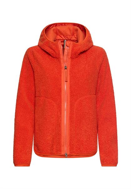 Teddyjacke mit wärmenden Taschenfutter pumpkin