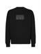 TEXTURED LOGO BOX COMFORT CREW ck black