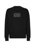 TEXTURED LOGO BOX COMFORT CREW ck black