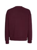 TEXTURED LOGO BOX COMFORT CREW passion plum