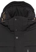 teXXXactive® Funktionsjacke mit abnehmbarer Kapuze asphalt