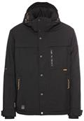 teXXXactive® Funktionsjacke mit abnehmbarer Kapuze asphalt