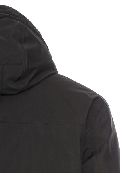 teXXXactive® Funktionsjacke mit abnehmbarer Kapuze asphalt