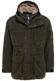 teXXXactive® Funktionsjacke mit Kapuze dark choclate