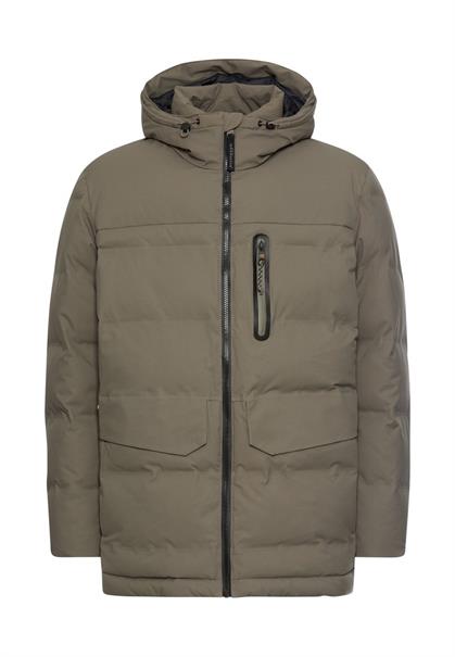 teXXXactive® Funktionsjacke mit versiegelten Nähten khaki