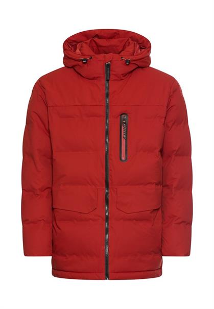 teXXXactive® Funktionsjacke mit versiegelten Nähten terra red