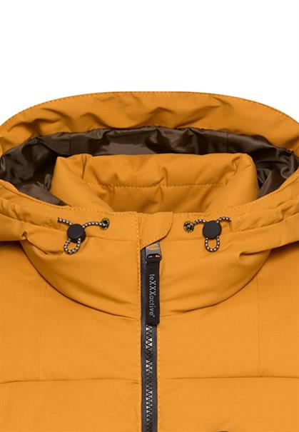 teXXXactive® Funktionsjacke mit verstellbarem Saum und Kapuze burned yellow
