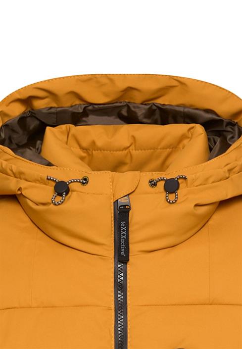 texxxactive®-funktionsjacke-mit-verstellbarem-saum-und-kapuze-burned-yellow