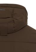 teXXXactive® Funktionsjacke mit verstellbarem Saum und Kapuze dark brown