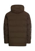 teXXXactive® Funktionsjacke mit verstellbarem Saum und Kapuze dark brown