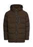 teXXXactive® Funktionsjacke mit verstellbarem Saum und Kapuze dark brown