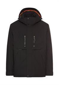 teXXXactive® Jacke mit abnehmbarer Kapuze asphalt
