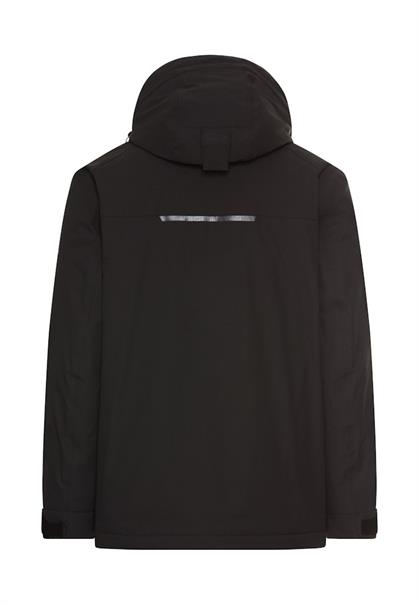 teXXXactive® Jacke mit abnehmbarer Kapuze asphalt