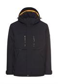 teXXXactive® Jacke mit abnehmbarer Kapuze dark navy