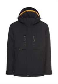 teXXXactive® Jacke mit abnehmbarer Kapuze dark navy