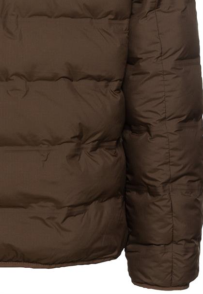 teXXXactive® leichte, wasserdichte Steppjacke dark choclate