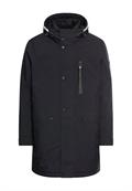 teXXXactive® Mantel mit Kapuze dark navy
