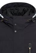 teXXXactive® Mantel mit Kapuze dark navy