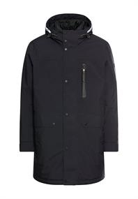 teXXXactive® Mantel mit Kapuze dark navy
