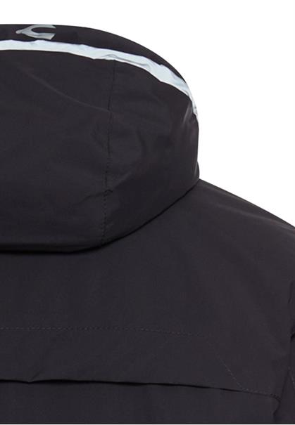 teXXXactive® Mantel mit Kapuze dark navy