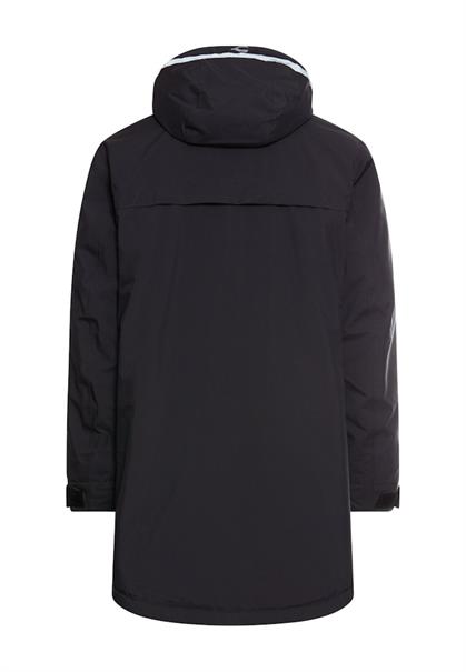teXXXactive® Mantel mit Kapuze dark navy