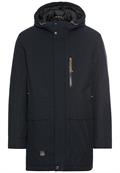 teXXXactive® Softshell Parka mit reflektierendem Print night blue