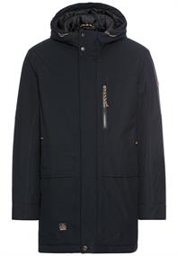 teXXXactive® Softshell Parka mit reflektierendem Print night blue