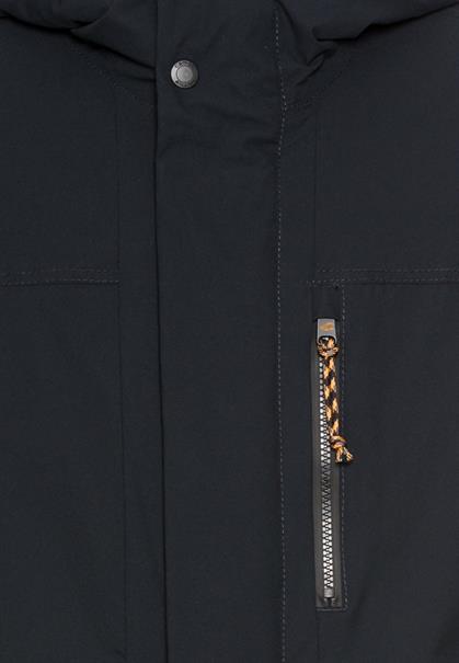teXXXactive® Softshell Parka mit reflektierendem Print night blue