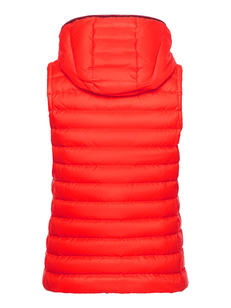 Tommy Hilfiger Damen Weste Ww0ww30841 Daring Scarlet - down vest