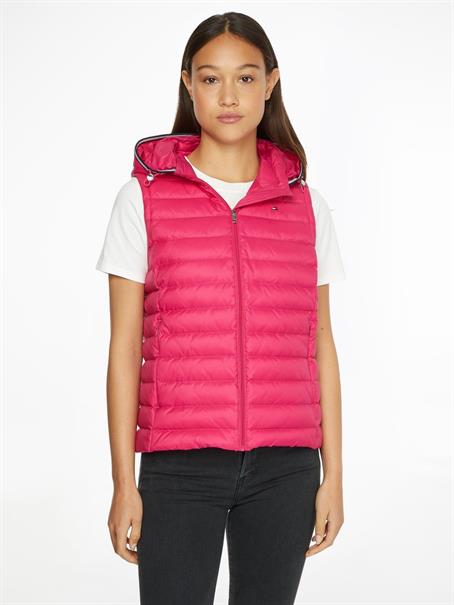 TH ESS LW DOWN VEST eccentric magenta