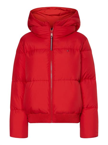 TH ESS SORONA PADDED LOGO BOMBER primary red