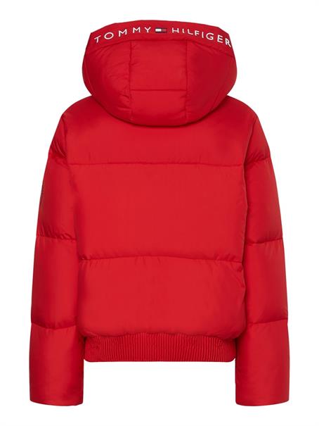 TH ESS SORONA PADDED LOGO BOMBER primary red