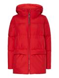 TH ESS SORONA PADDED LOGO COAT primary red