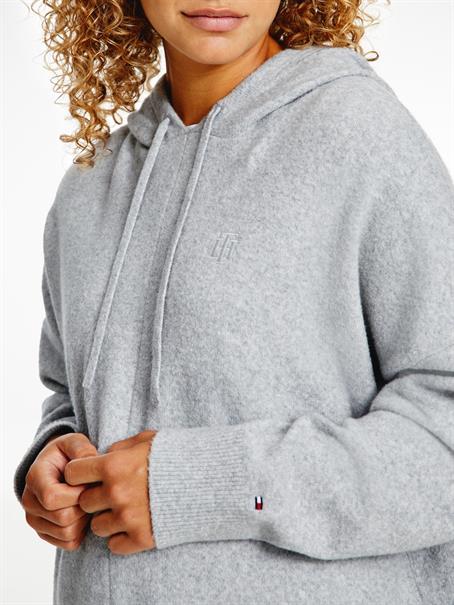 TH FLEX HOODIE SWEATER light grey heather