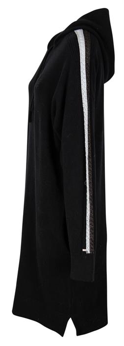 th-flex-relaxed-fit-hoodie-kleid-black